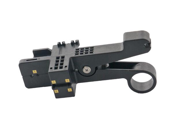 LYNX2 Cord stripper for 1.6 and 2.4 mm patchcords 